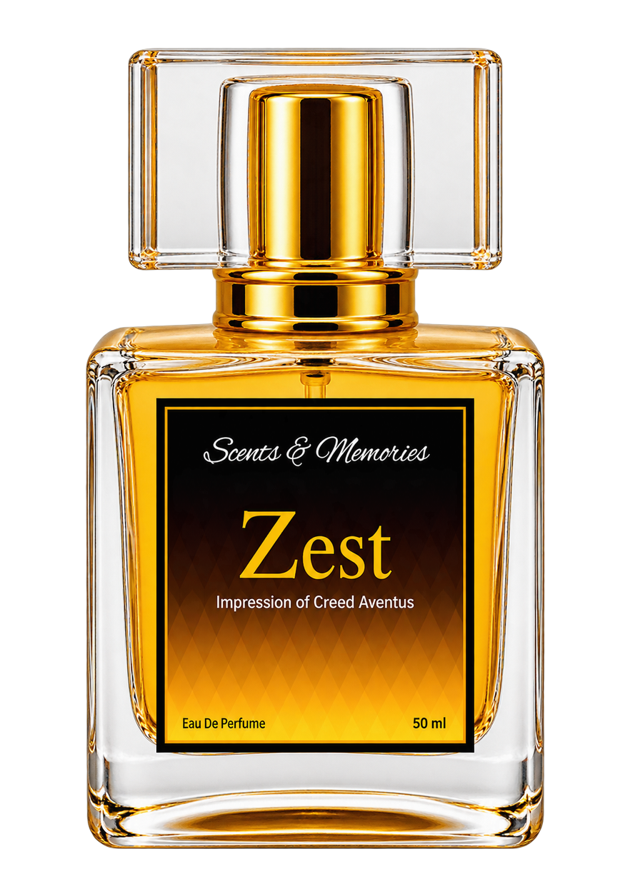 Zest eau de parfum bottle